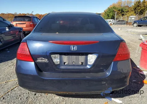 2007 Honda Accord Se из США, поврежденный, VIN 1HGCM56317A182135